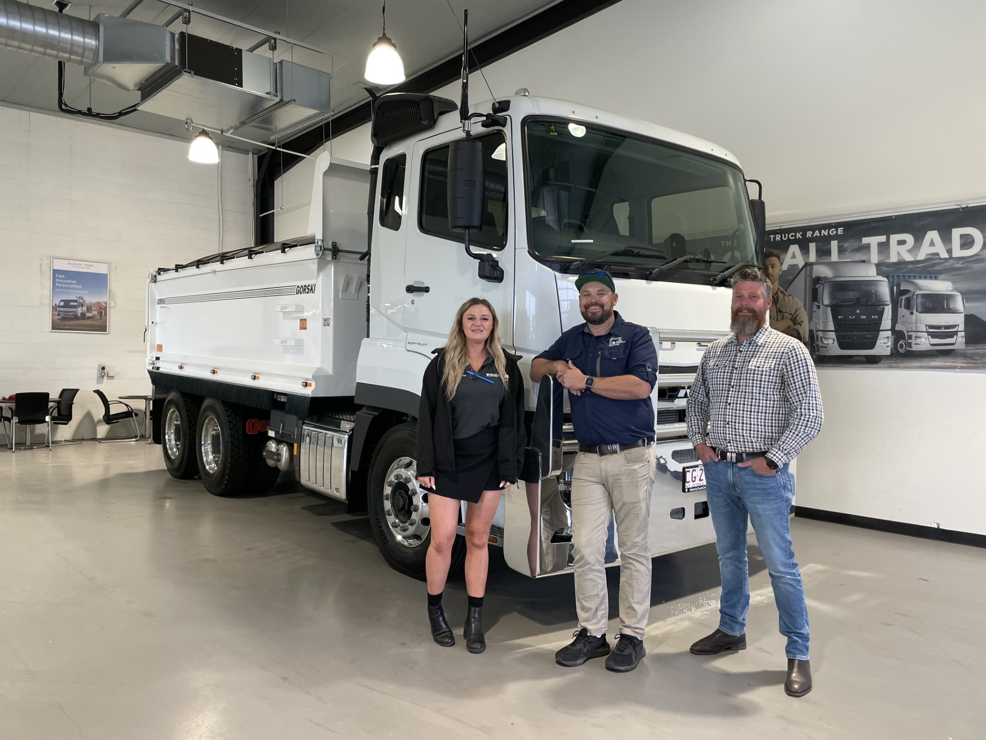 Total Project Australia delivery of Fuso Shogun 460